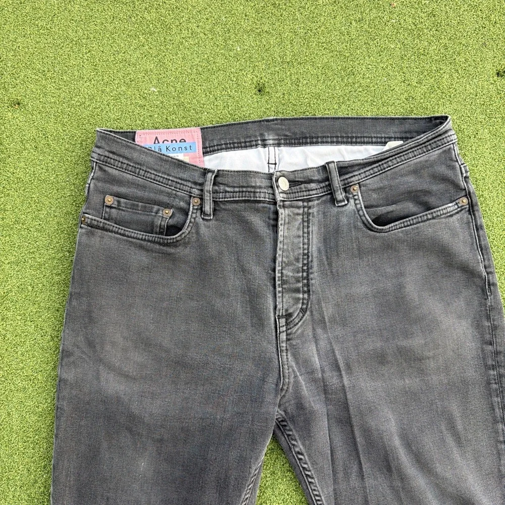 Acne Studios Black Mece Bla Konst Jeans Pants - Size 34x32